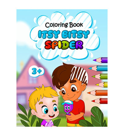 Coloring Book Itsy Bitsy Spider