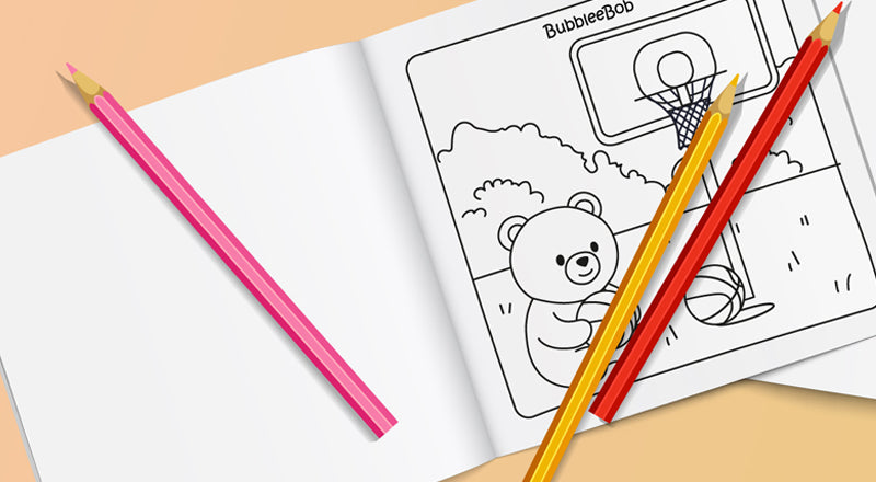 Simple Bold Coloring Book. Friends & Fun.