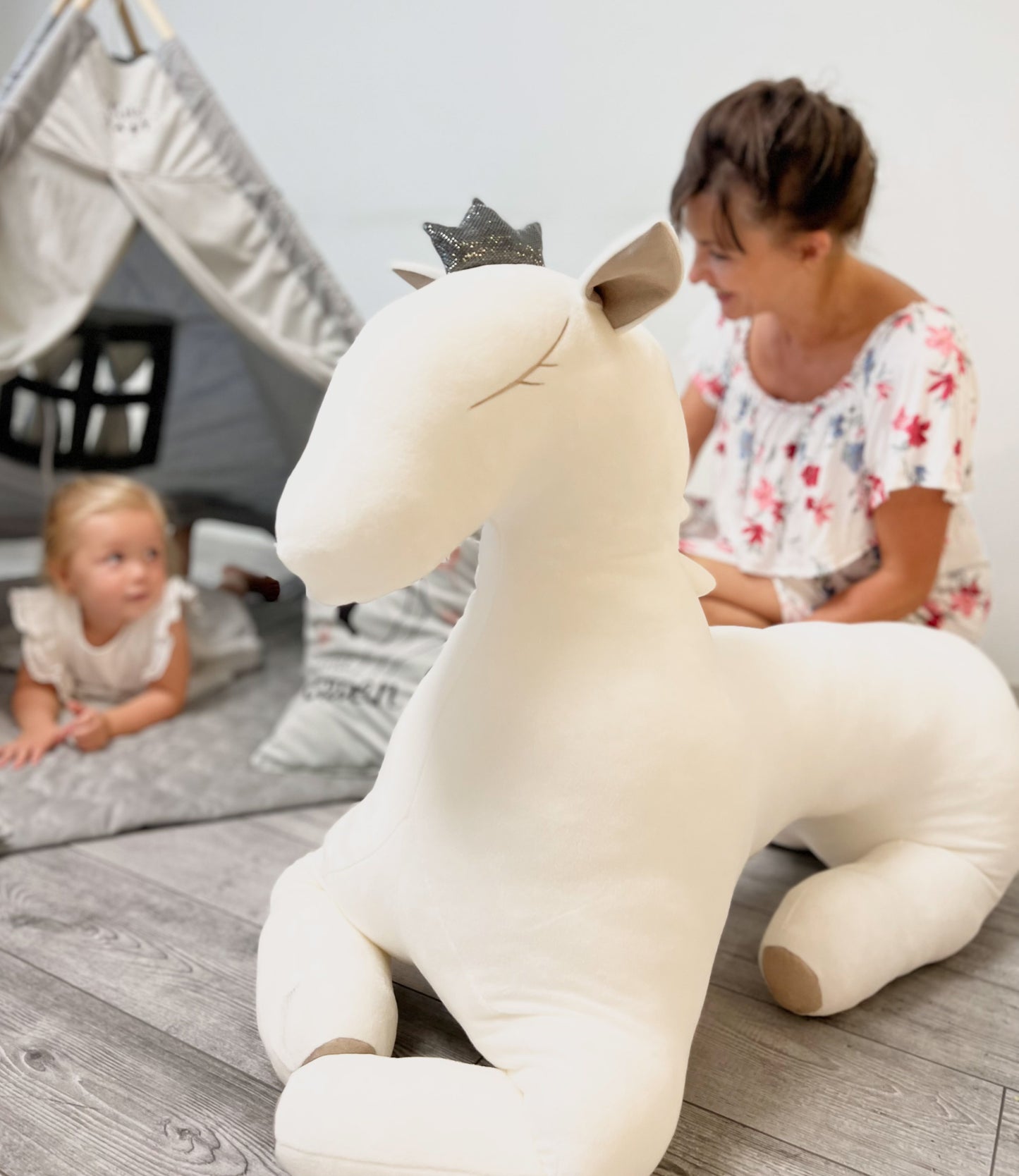 Big Plush Wingless Pegasus