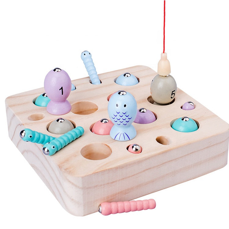 Wooden Magnetic Fishing Toy